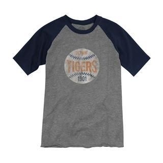Detroit Tigers Youth Gym Navy Baseball T Shirt
