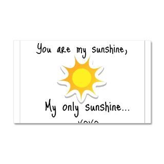  Eire Wall Decals  You are my sunshine 38.5 x 24.5 Wall Peel