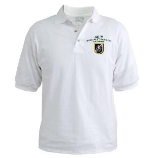 Special Forces Flashes with Crest   Golf Shirts : A2Z Graphics Works