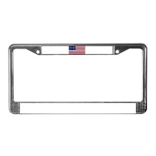 48 Star US Flag License Plate Frame for $15.00