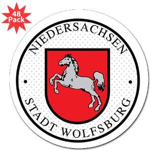 Stickers > Wolfsburg 3 Lapel Sticker (48 pk