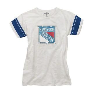 New York Rangers Womens 47 Brand Gametime T Shirt