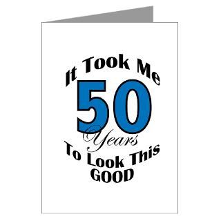 50 Years Old Greeting Cards (Pk of 10)