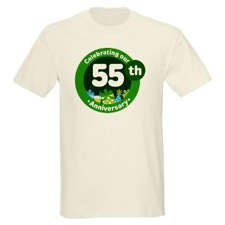 55 Year Anniversary Gifts  55 Year Anniversary T shirts