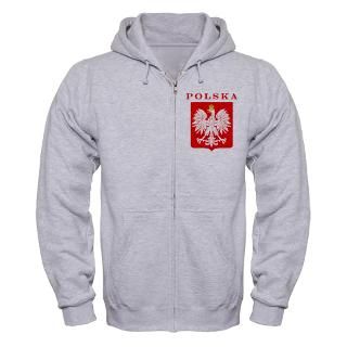 polska eagle red shield zip hoodie $ 53 99