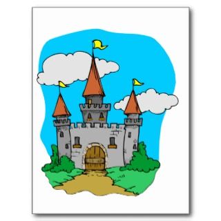 Medieval Castle Post Card