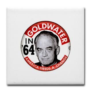 Barry Goldwater in 64 Tile Coaster