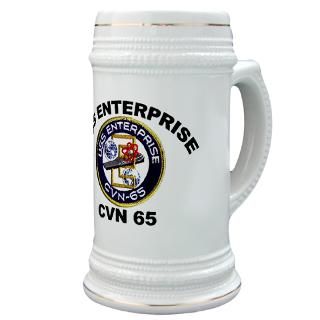 USS Enterprise CVN 65 Stein for $22.00