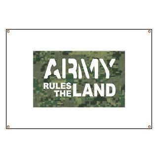Army Rules Green Camo Banner for $59.00