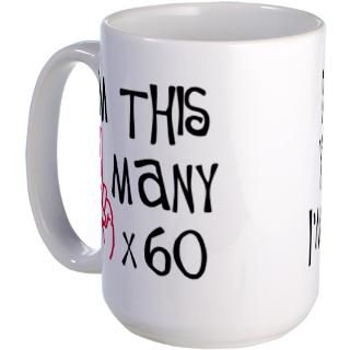 60 Gifts  60 Drinkware  60th birthday middle finger s Mug