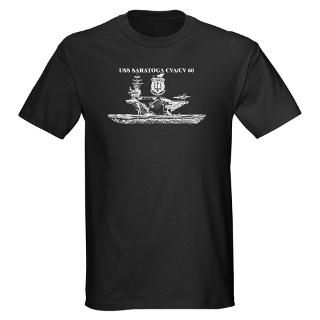 USS Saratoga CV/CVA 60 T Shirt by DreamrOrgShop
