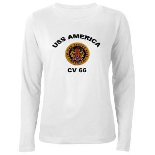 USS America CV 66 Long Sleeve T Shirt