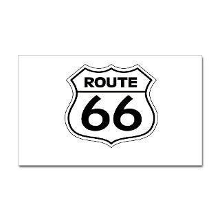 Route 66 Rectangle Decal for $4.25