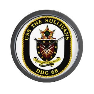 68 Gifts  68 Home Decor  USS The Sullivans DDG 68 US Navy Ship