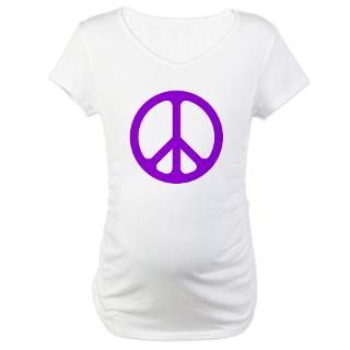 Purple CND logo. Peace. Ban the Bomb. Make Love Not War.