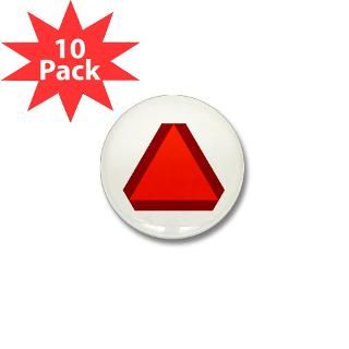 Slow Moving Vehicle Sign   2.25 Button (100 pack)