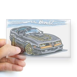 The Bandit 78 Trans Am Rectangle Decal for $4.25