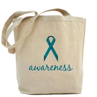 Ovarian Cancer Ribbon Bags & Totes  Personalized Ovarian Cancer