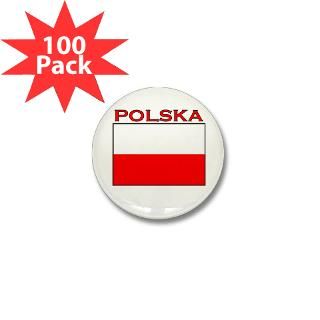 Polska Flag Mini Button (100 pack)