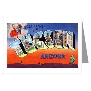 Tucson Arizona AZ Greetings Greeting Cards (10)