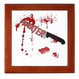 Dexter Blood Splatter Wall Clock by world_webstore