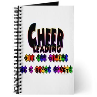 cheerleading pieces journal $ 11 86