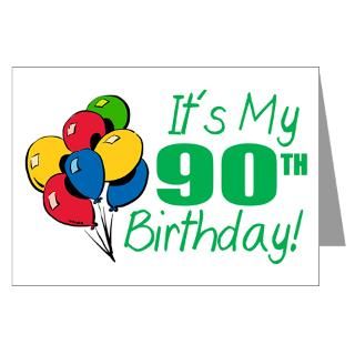 90 Gifts  90 Greeting Cards  Its My 90th Birthday (Balloons