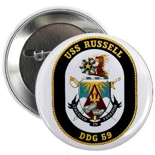 USS Russell DDG 59 Crest  USA NAVY PRIDE