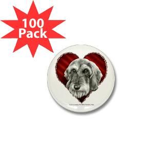 wire haired dachshund valentine mini button 100 p $ 94 99