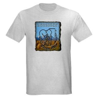 Bible T shirts  PSALM 984 DESERT Light T Shirt