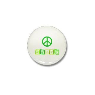 Green Peace Sign : Lil Goodies Peace Shop