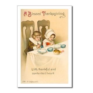 Blessed Thanksgiving Postcards (Package of 8) for $9.50