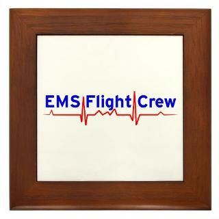 EMS Flight Crew Shirt (same image front & back)  EMS FLIGHT CREW
