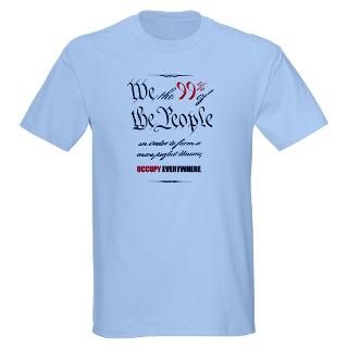 Big Business T shirts  We the 99% Light T Shirt