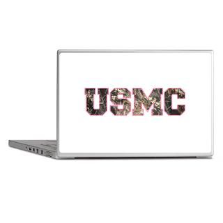 Gifts > Laptop Skins > USMC Mossy Oak (Pink) Laptop Skins