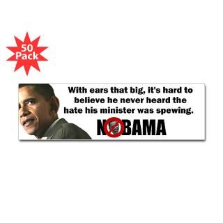 With Ears That Big Anti Obama   T Shirts   Bumper Stickers   mugs