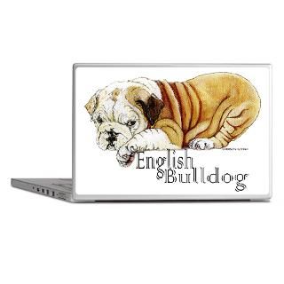 Bulldog Art Gifts > Bulldog Art Laptop Skins > English Bulldogs