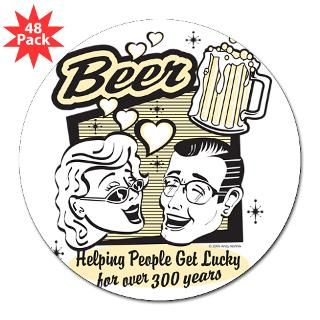 Bowling   Beer 3 Lapel Sticker (48 pk)