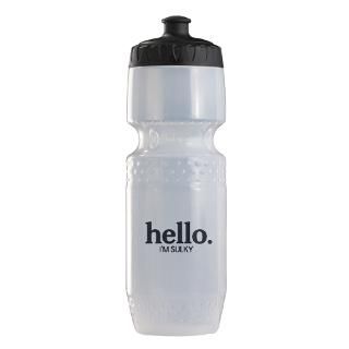 Adjective Gifts  Adjective Water Bottles  Hello Im sulky Trek