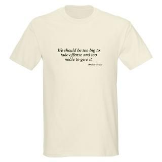 Abraham Lincoln quote 114 Ash Grey T Shirt T Shirt by greatgiftidea
