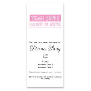Maid/Matron of Honor Pink Invitations by Admin_CP1668022  507049911