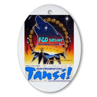Tansi/120 Drums CD Keepsake (Oval) for $12.50