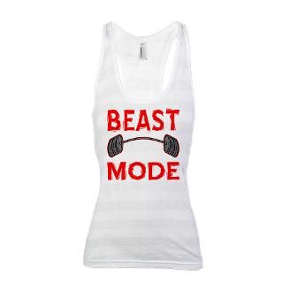 Arnold Gifts  Arnold T shirts  wht_BB_Beast_Mode_02.png Racerback