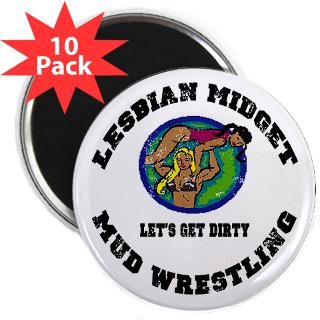 Lesbian Midget Mud Wrestling  PrideInArtGay Pride Parade Wear & more