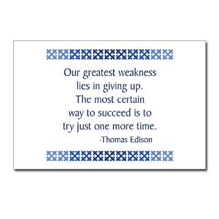 Edison Postcards (Package of 8) for $9.50