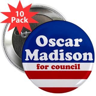 mini button $ 4 75 oscar madison for council button 100 pack $ 119 99