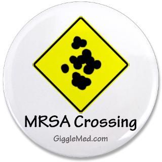 MRSA Crossing Sign 01  Shop GiggleMed