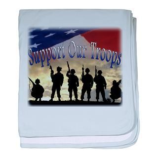 Support Our Troops Baby Blankets for Boys & Girls  Buy Online