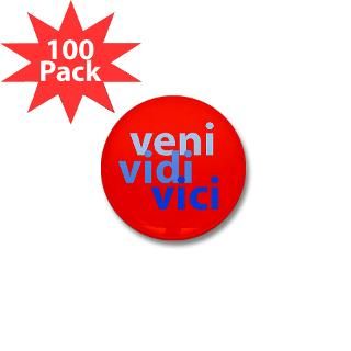 veni vidi vici Mini Button (100 pack) for $125.00