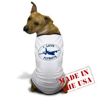 Gifts  Air Force Pet Apparel  Flyboys C 130  bluegrn Dog T Shirt